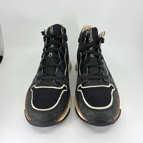 Cole Haan Zero Grand C20034 Black White Leather Mid Boot Size 11W Comfy main image 6